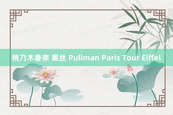 桃乃木香奈 黑丝 Pullman Paris Tour Eiffel