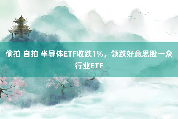 偷拍 自拍 半导体ETF收跌1%，领跌好意思股一众行业ETF